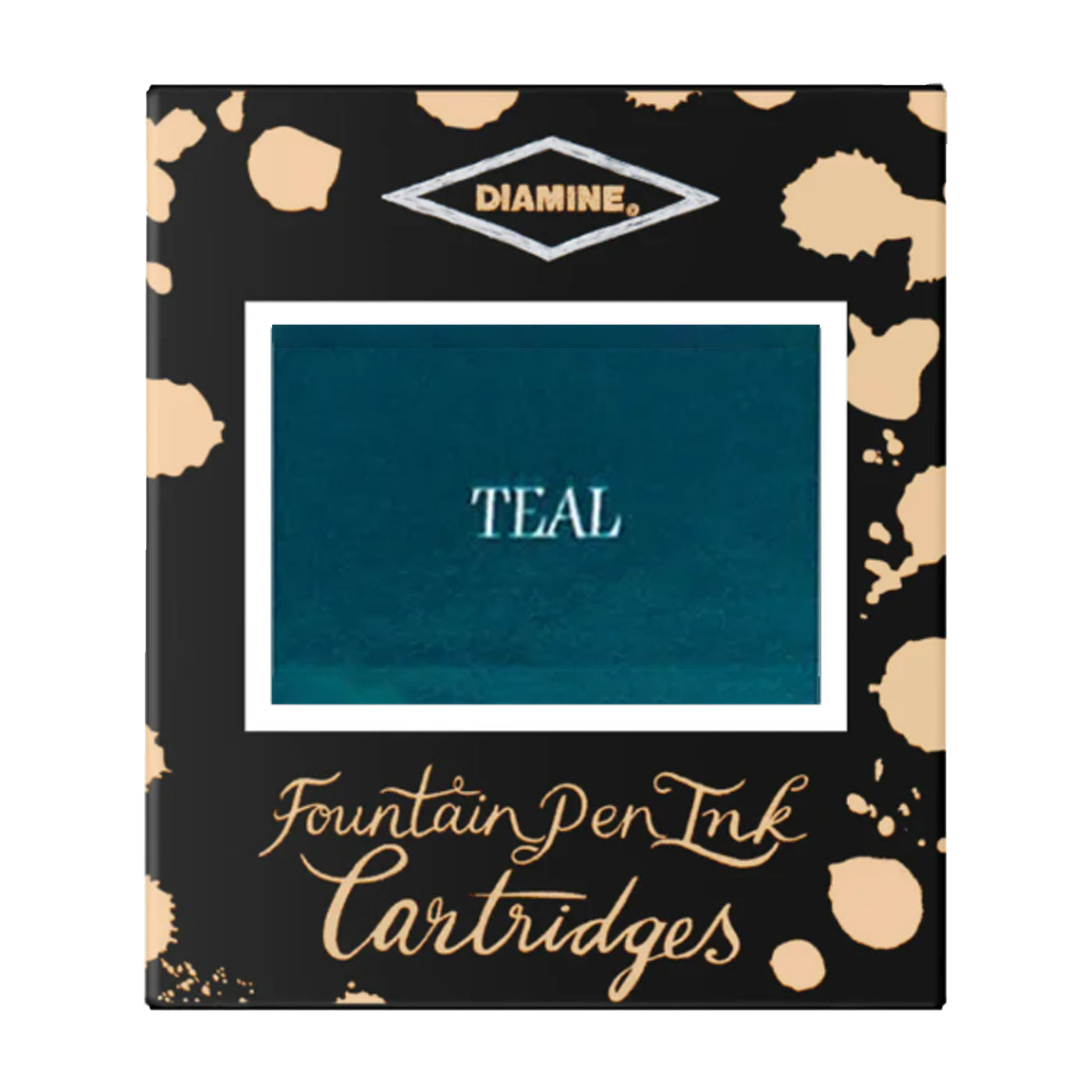 Buy Diamine Teal Fountain Pen Ink Cartridge | Diamine 830330 – Makoba