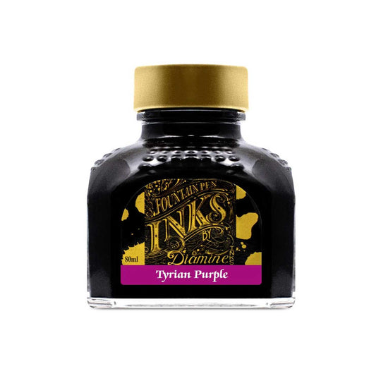 Diamine Tyrian Purple Ink Bottle - 80ml
