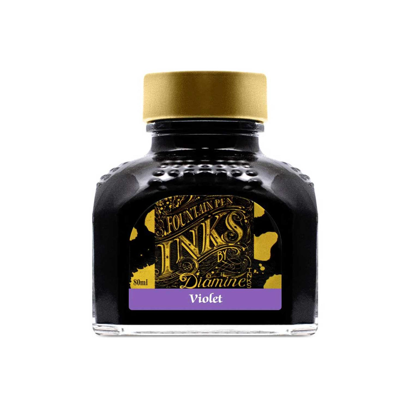 Diamine Violet Ink Bottle - 80ml 1