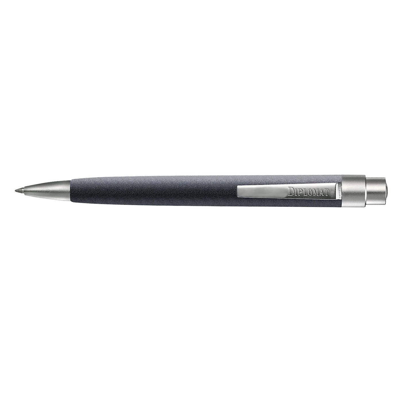 Diplomat Magnum Ball Pen - Soft Touch Grey CT 3