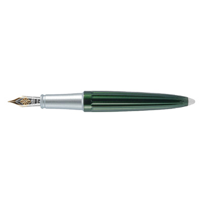 Diplomat Aero 14K Gold Fountain Pen - Evergreen CT