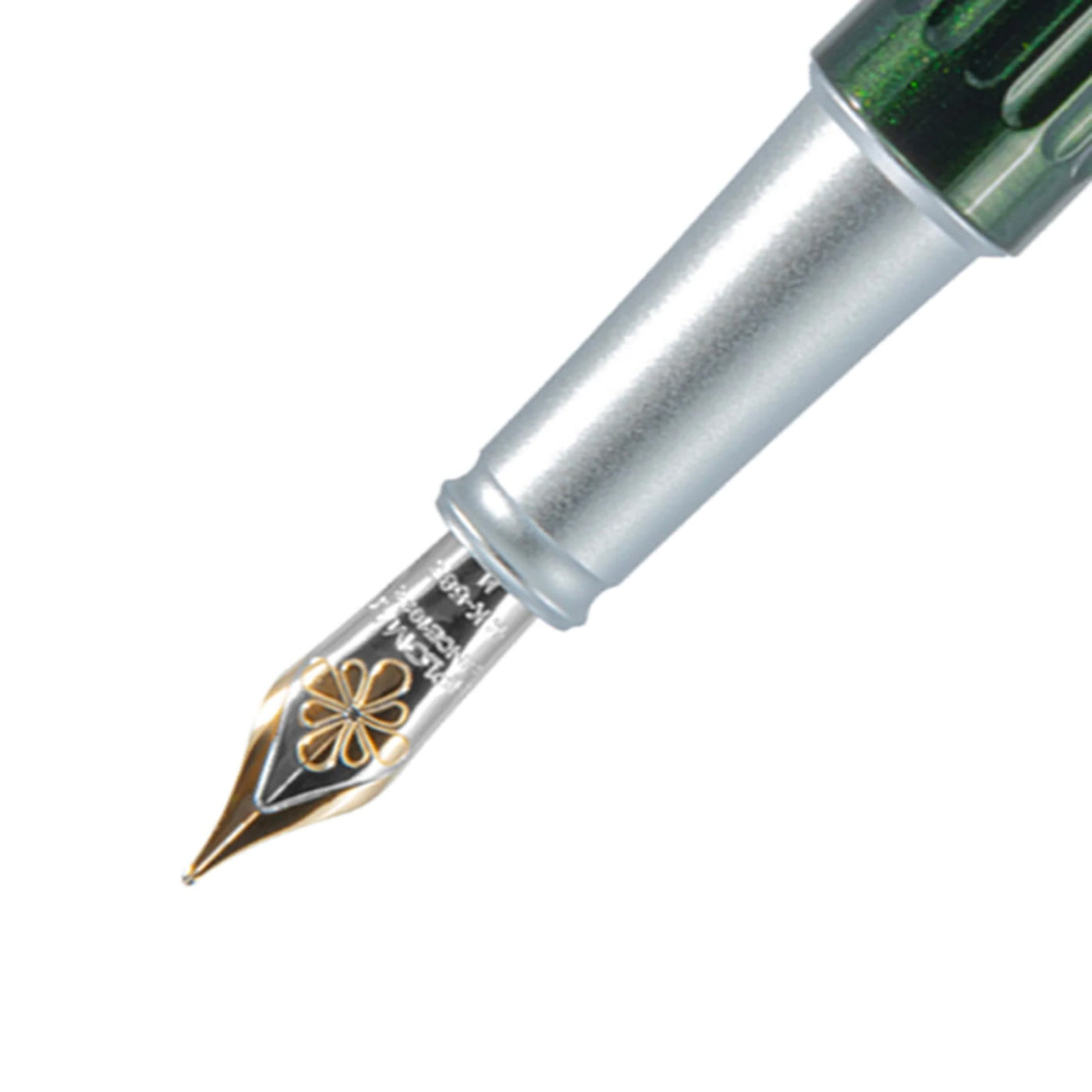 Diplomat Aero 14K Gold Fountain Pen - Evergreen CT