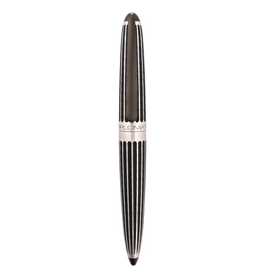 Diplomat Aero 14K Gold Fountain Pen - Stripes Black 5