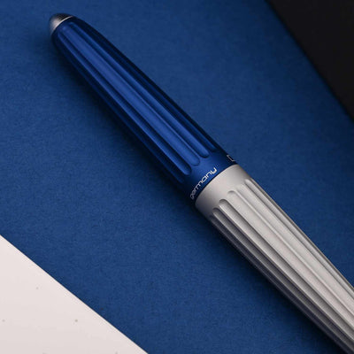 Diplomat Aero Fountain Pen - Blue/Silver 12