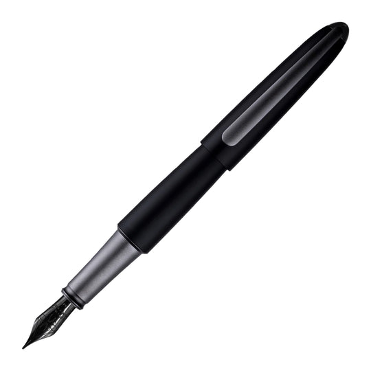 Diplomat Aero Fountain Pen - Pure Black RT