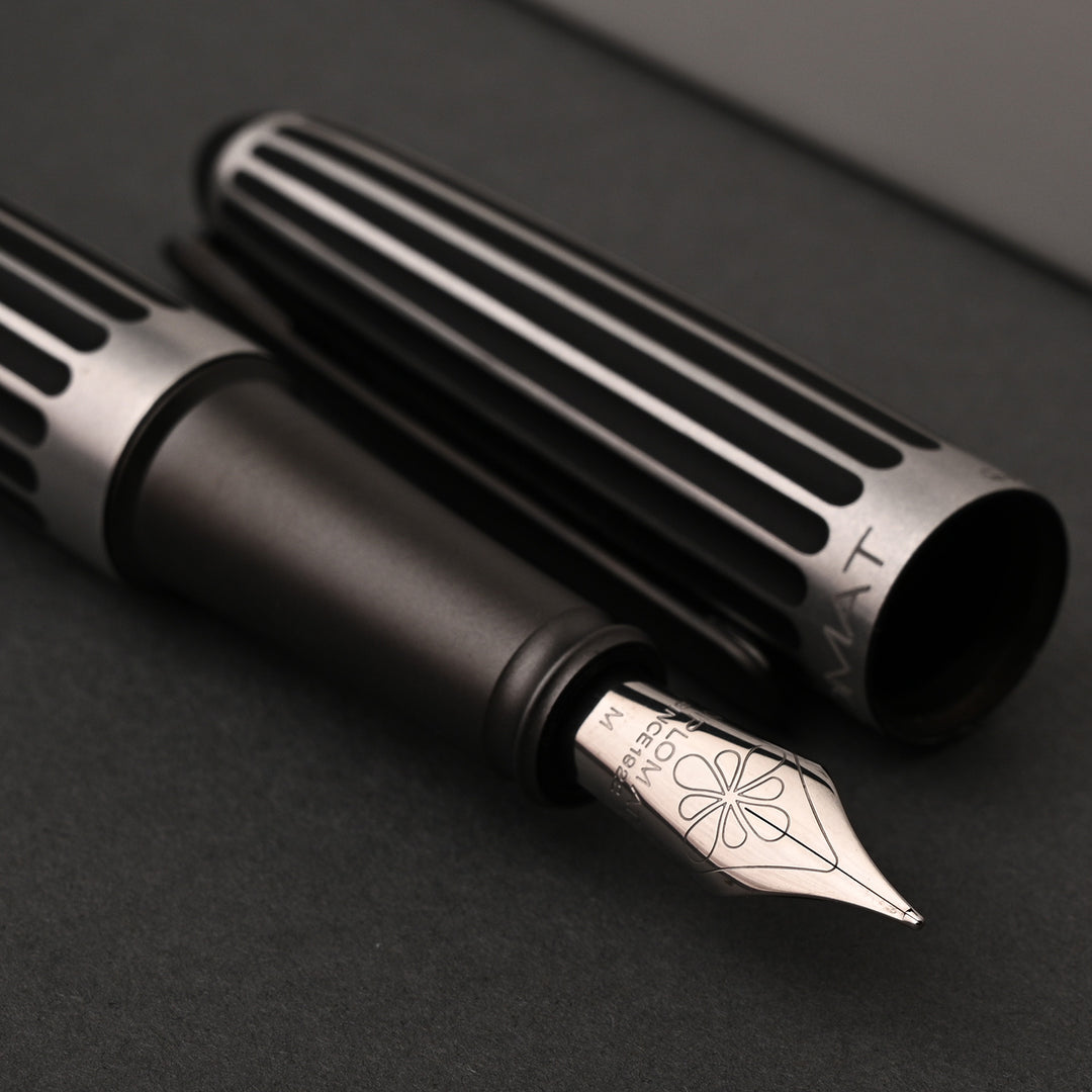 Diplomat Aero Stripes Black Fountain Pen | Shop Online