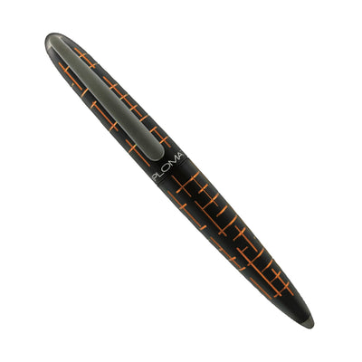 Diplomat Elox Fountain Pen - Matrix Black/Orange 4