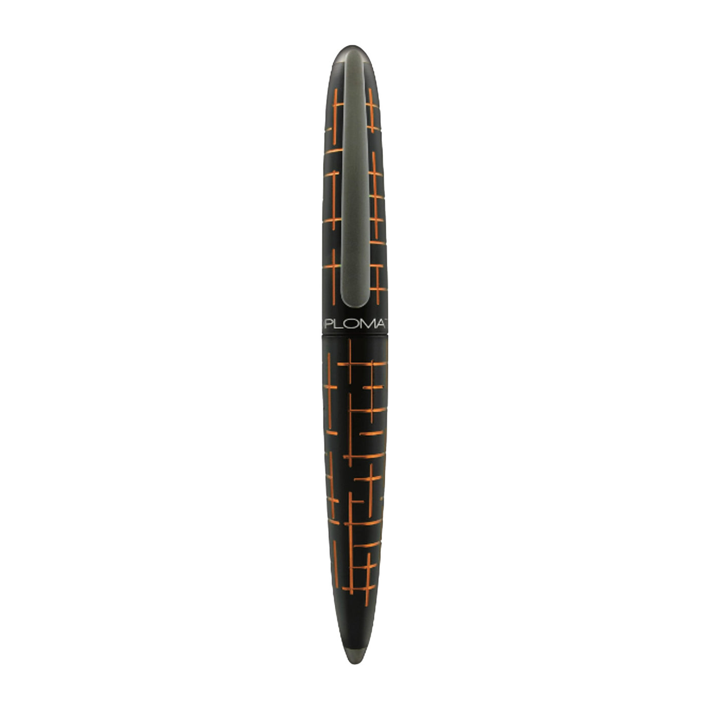 Diplomat Elox Fountain Pen - Matrix Black/Orange 5