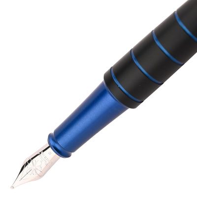 Diplomat Elox Fountain Pen - Ring Black/Blue 2