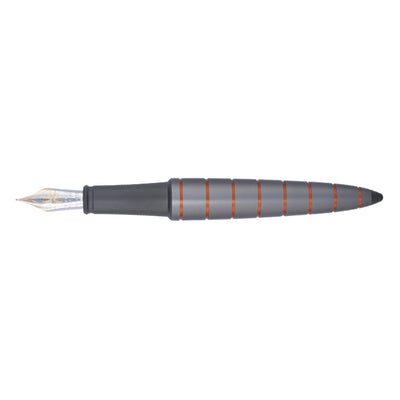 Diplomat Elox Fountain Pen - Ring Grey/Orange 6