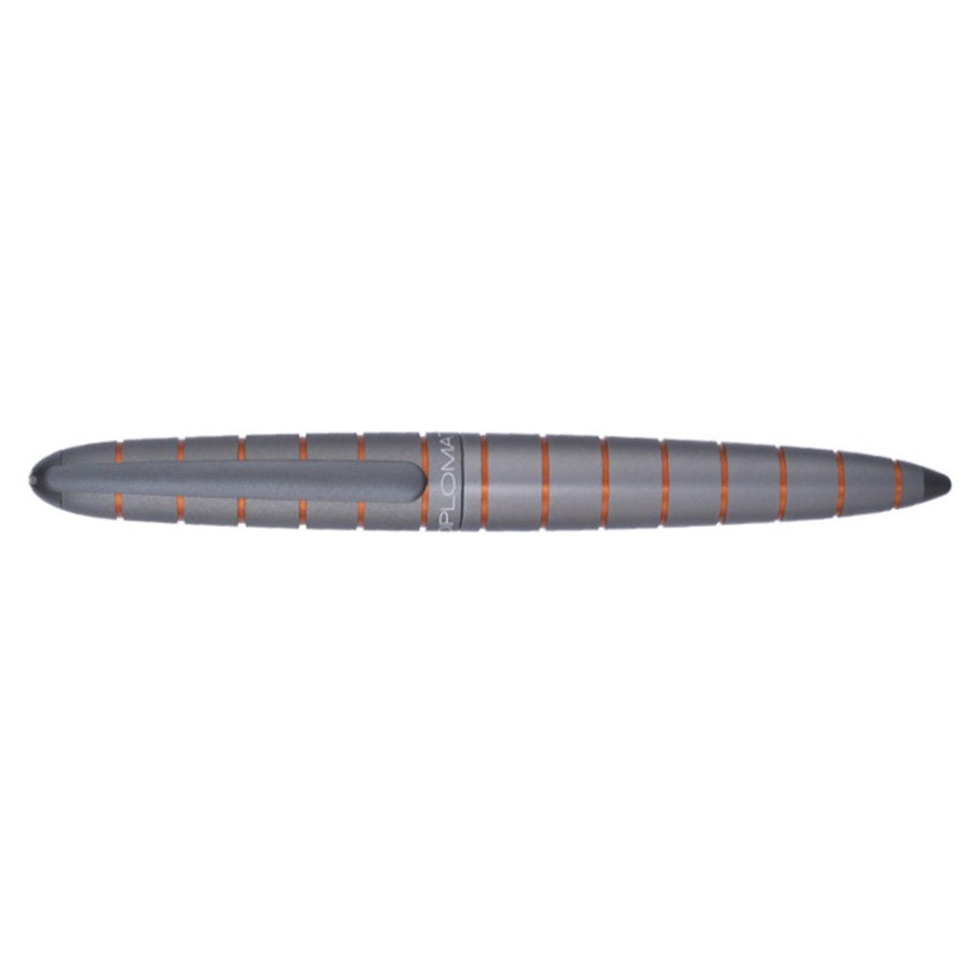 Diplomat Elox Fountain Pen - Ring Grey/Orange 9