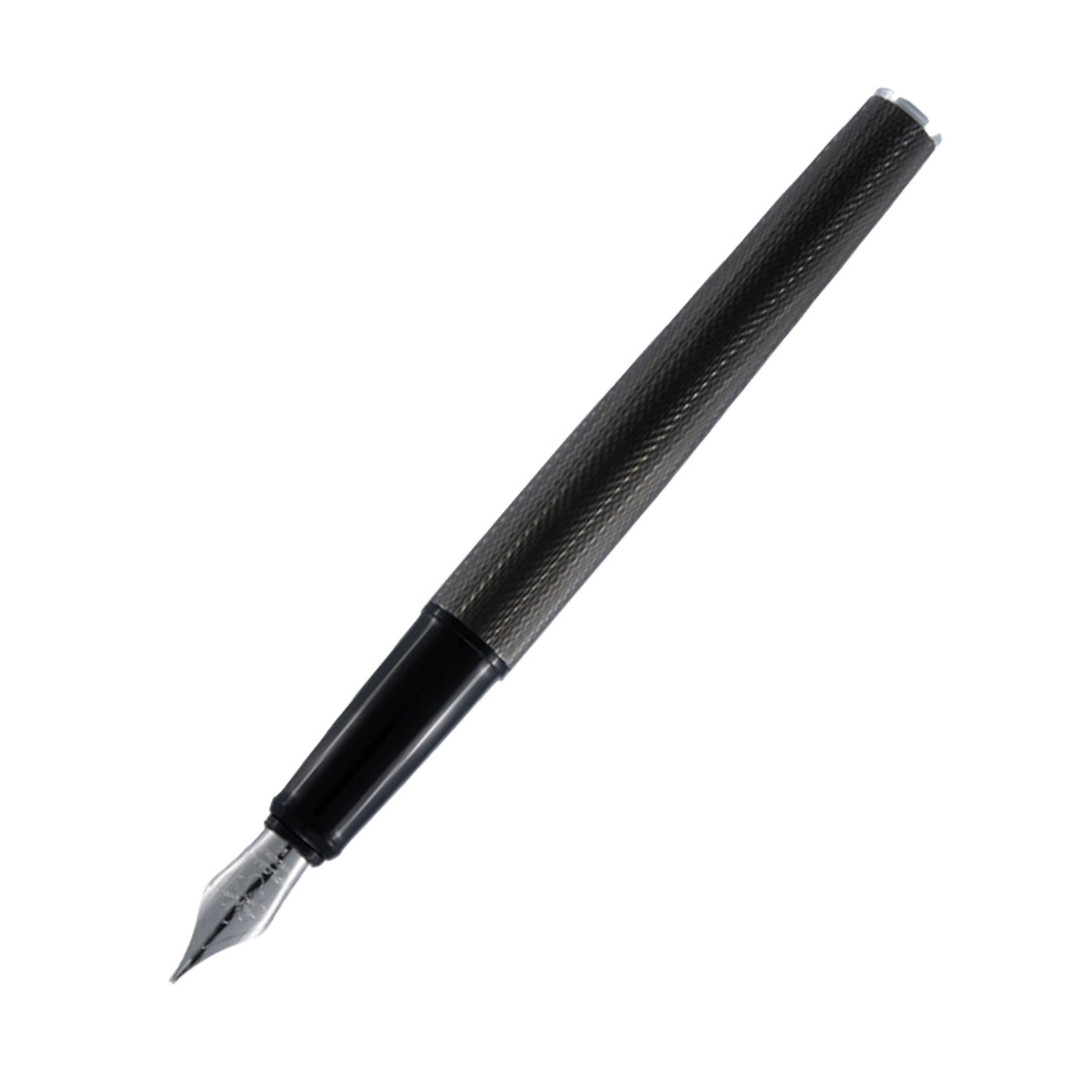 Diplomat Esteem Fountain Pen - Black Barley CT 1