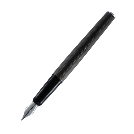 Diplomat Esteem Fountain Pen - Black Barley CT