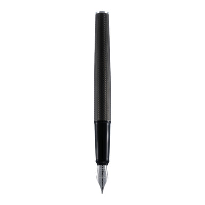 Diplomat Esteem Fountain Pen - Black Barley CT 2