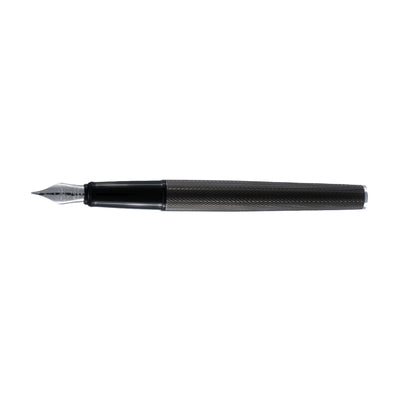 Diplomat Esteem Fountain Pen - Black Barley CT 3