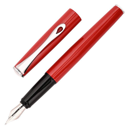 Diplomat Esteem Fountain Pen - Red