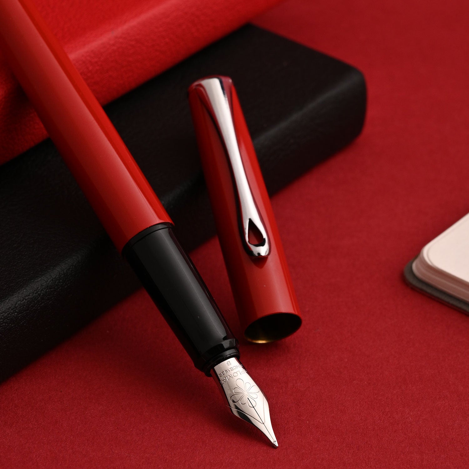 Diplomat Esteem Red Fountain Pen | Shop Online at Makoba | Diplomat