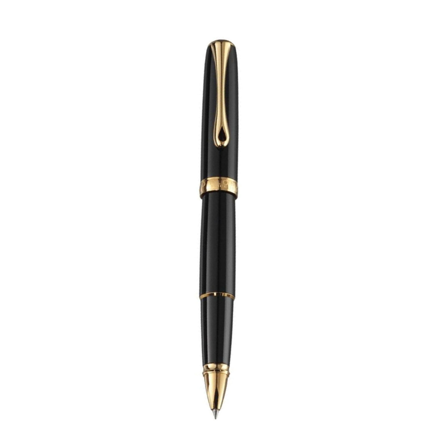 Diplomat Excellence A2 Roller Ball Pen, Black Lacquer GT