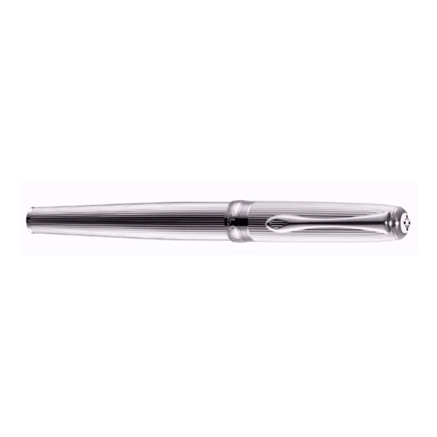 Diplomat Excellence A2 Roller Ball Pen, Guilloche Chrome