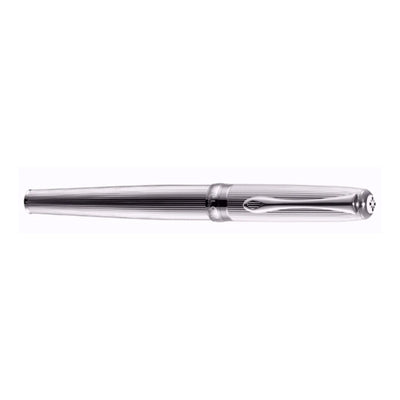 Diplomat Excellence A2 Roller Ball Pen, Guilloche Chrome