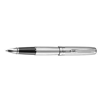 Diplomat Excellence A2 Roller Ball Pen, Guilloche Chrome