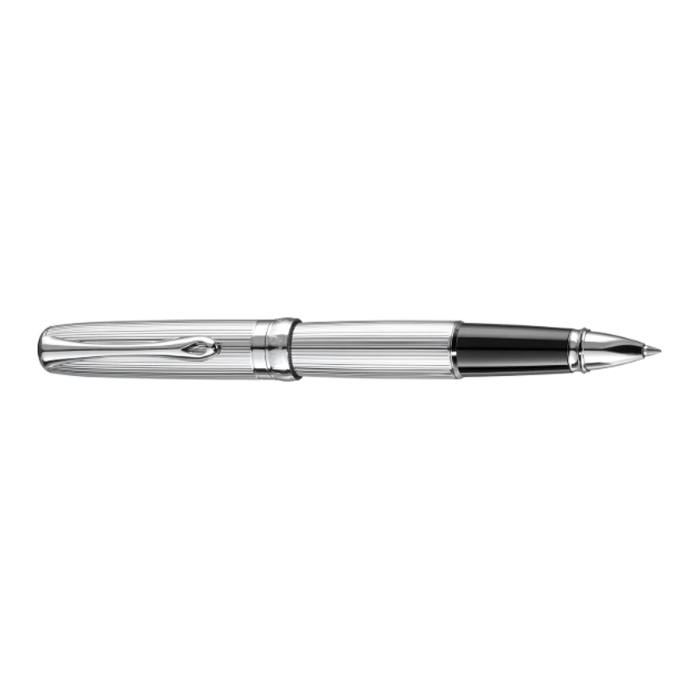 Diplomat Excellence A2 Roller Ball Pen, Guilloche Chrome