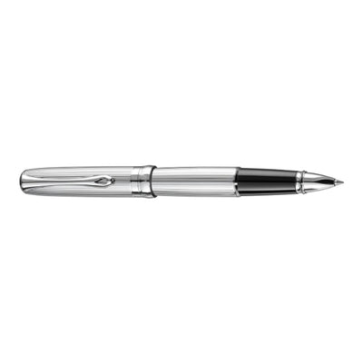 Diplomat Excellence A2 Roller Ball Pen, Guilloche Chrome
