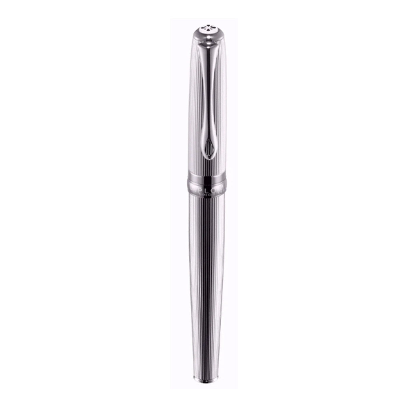 Diplomat Excellence A2 Roller Ball Pen, Guilloche Chrome