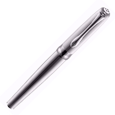 Diplomat Excellence A2 Roller Ball Pen, Guilloche Chrome