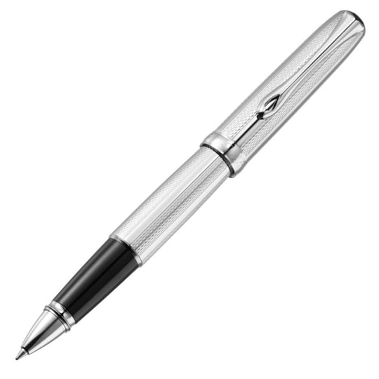 Diplomat Excellence A2 Roller Ball Pen, Guilloche Stripes