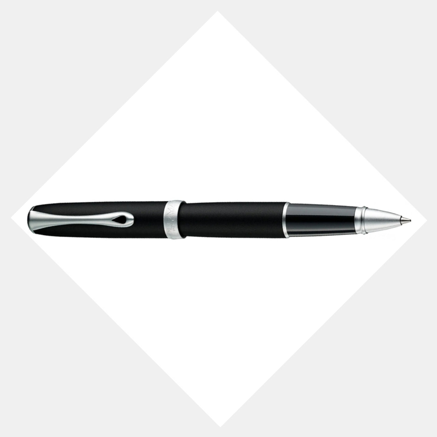 Diplomat Excellence A2 Roller Ball Pen, Lapis Black Matte Chrome