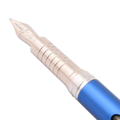 Diplomat Nexus Fountain Pen - Blue/Chrome 2
