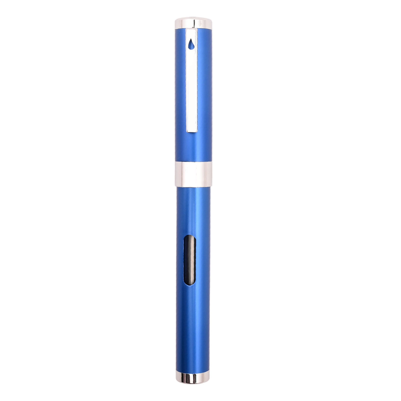 Diplomat Nexus Fountain Pen - Blue/Chrome 5