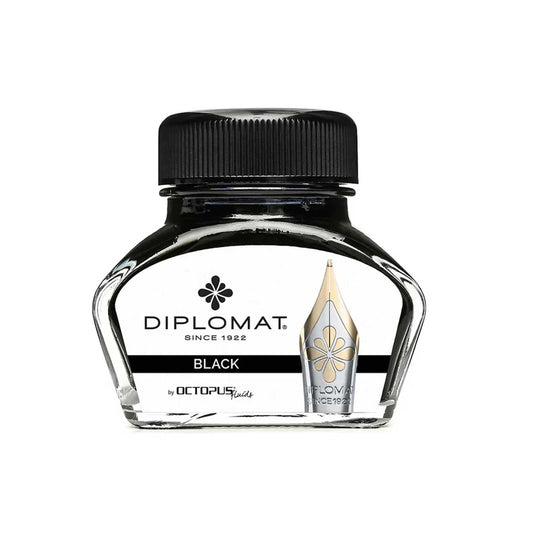 Diplomat Octopus Ink Bottle, Black - 30ml