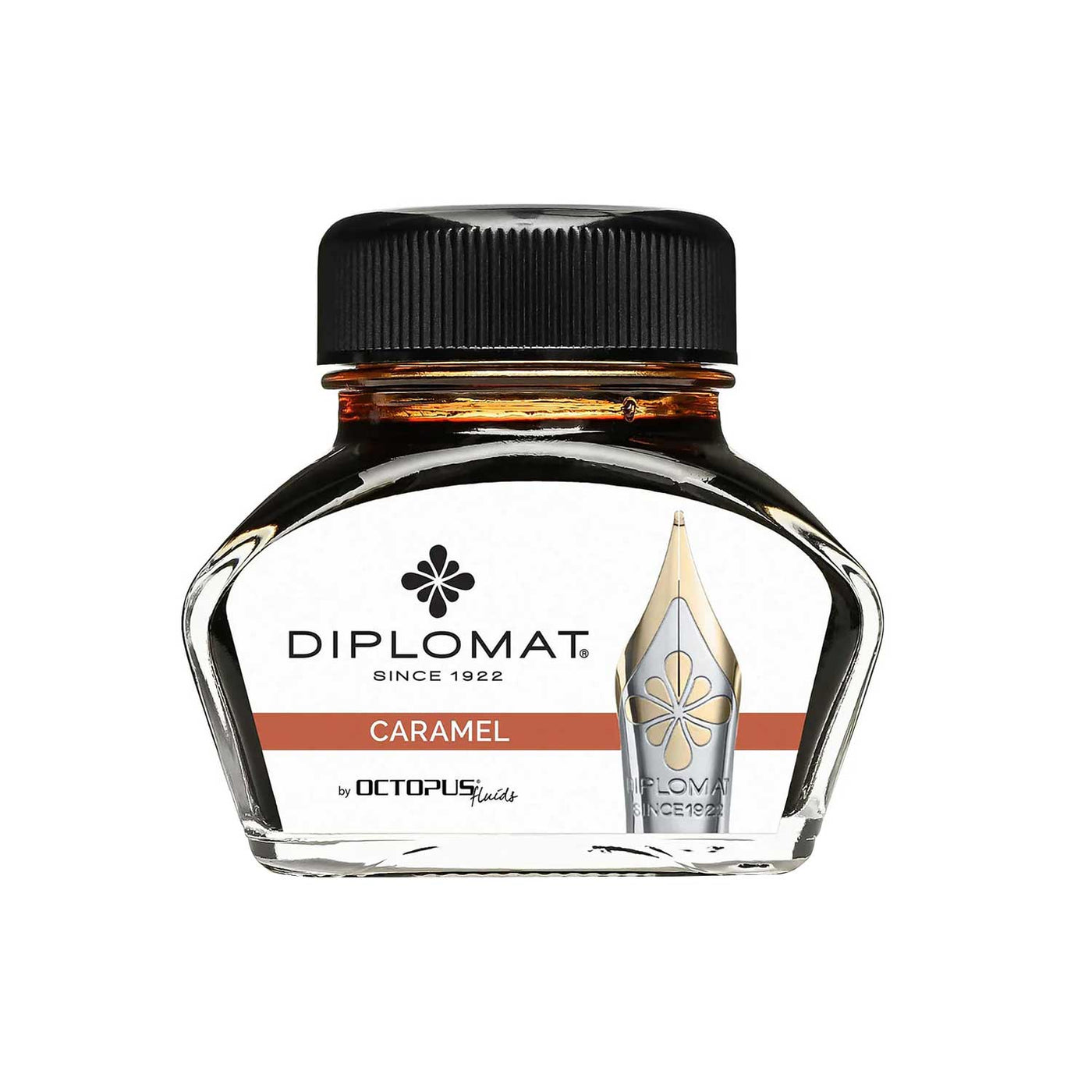 Diplomat Octopus Ink Bottle, Caramel - 30ml 1