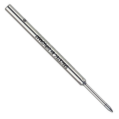 Diplomat Spacetec Ball Pen Long Refill - Blue