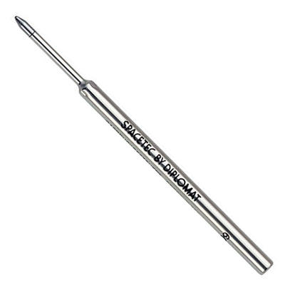 Diplomat Spacetec Ball Pen Long Refill - Blue