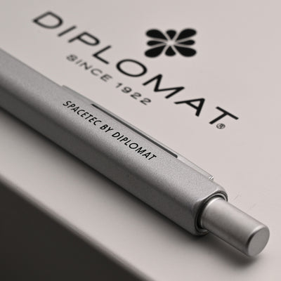 Diplomat Spacetec Q4 Ball Pen - Silver 9