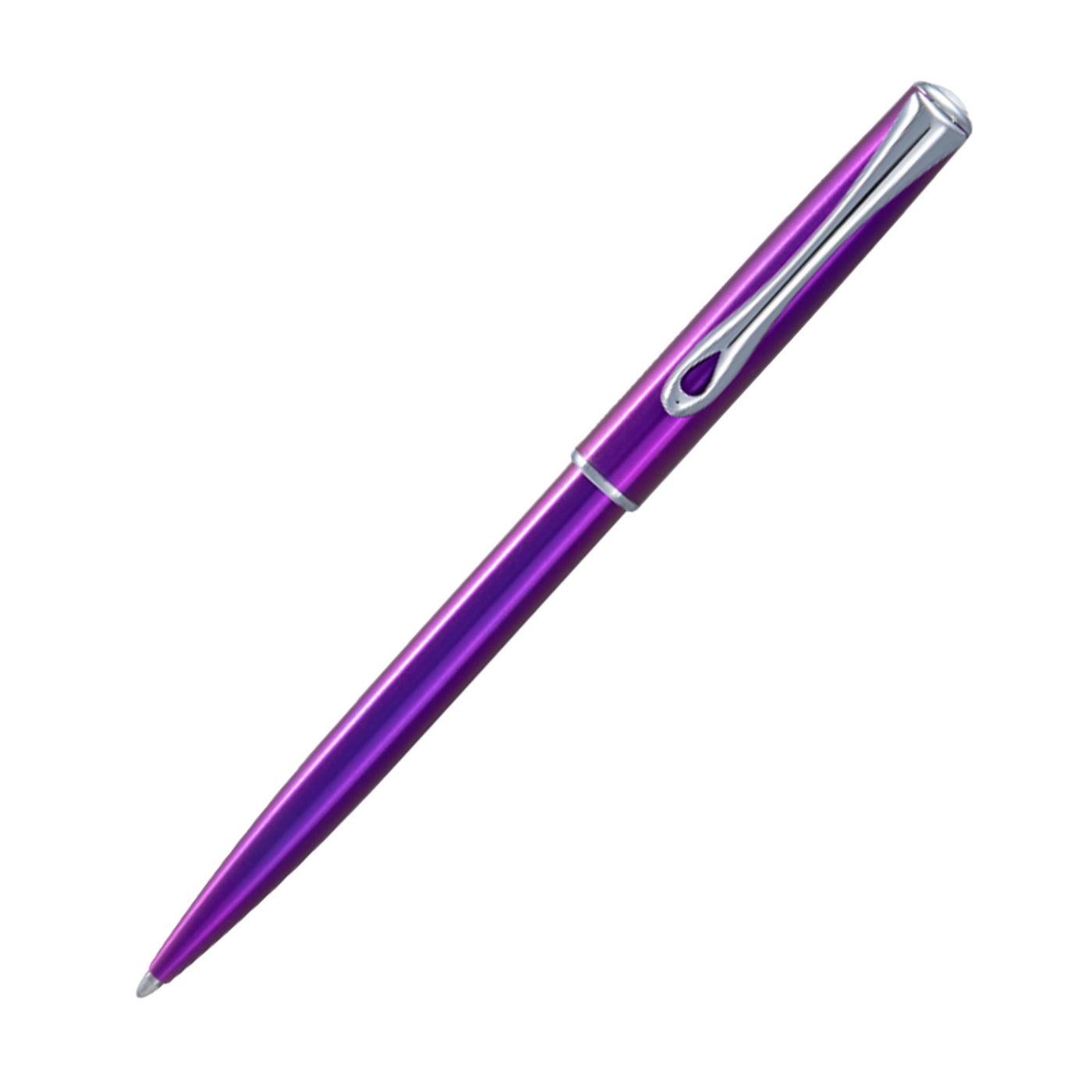 Diplomat Traveller Ball Pen - Funky Fuchsia CT 1