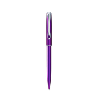 Diplomat Traveller Ball Pen - Funky Fuchsia CT 3