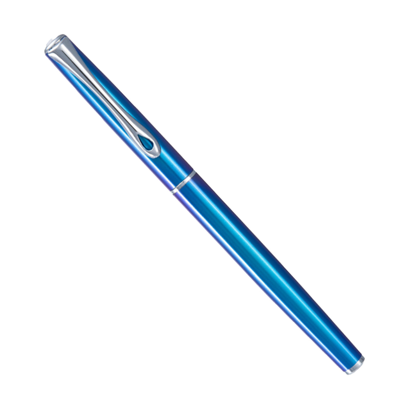 Diplomat Traveller Fountain Pen - Funky Blue CT 4