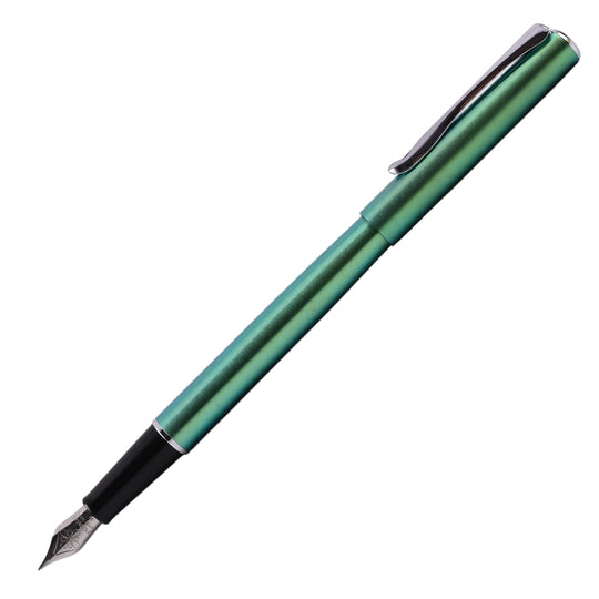 Diplomat Traveller Fountain Pen - Funky Green CT