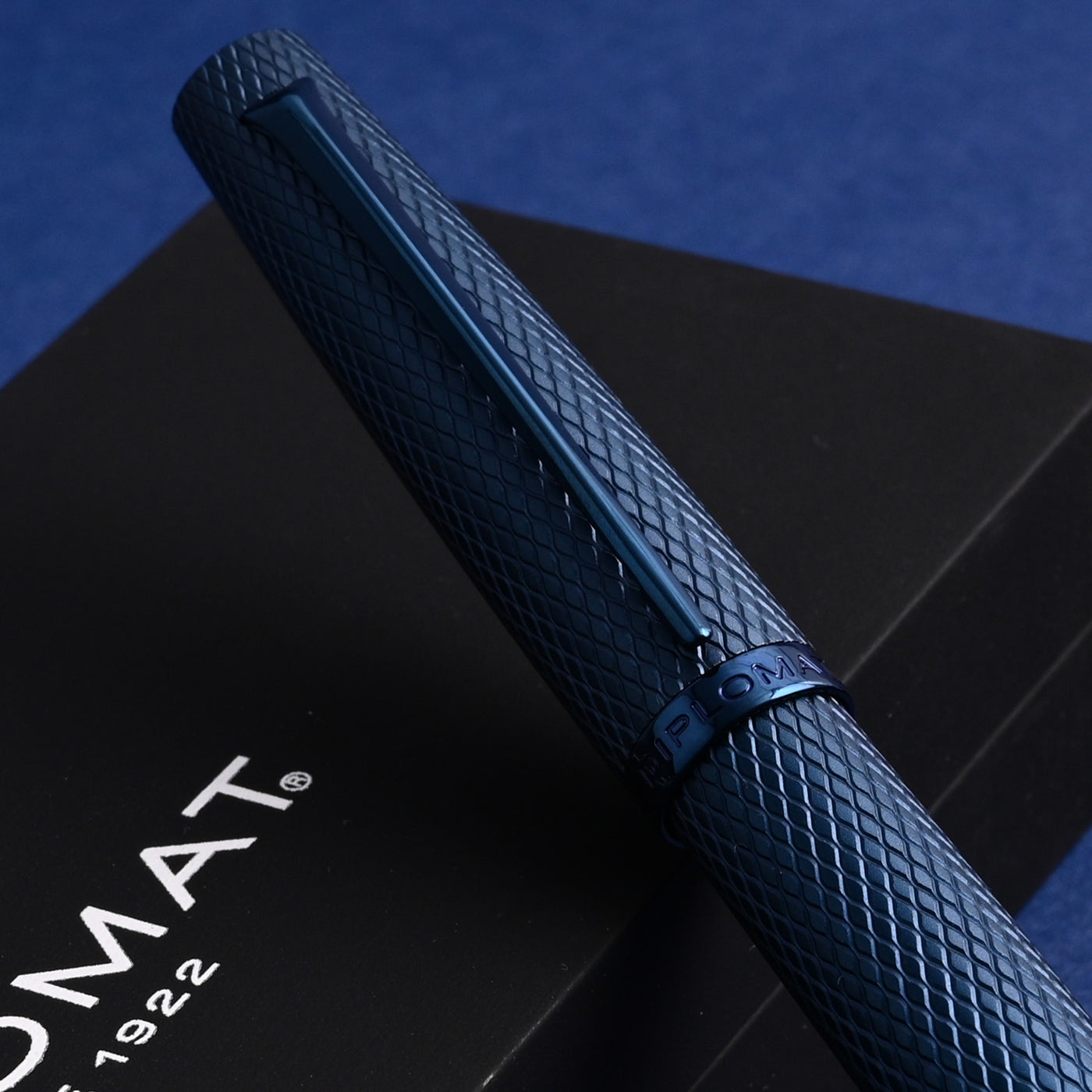 Diplomat Viper Fountain Pen - Blue