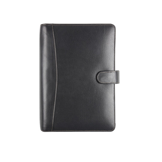 Elan 2025 Business Leather Organizer - Black