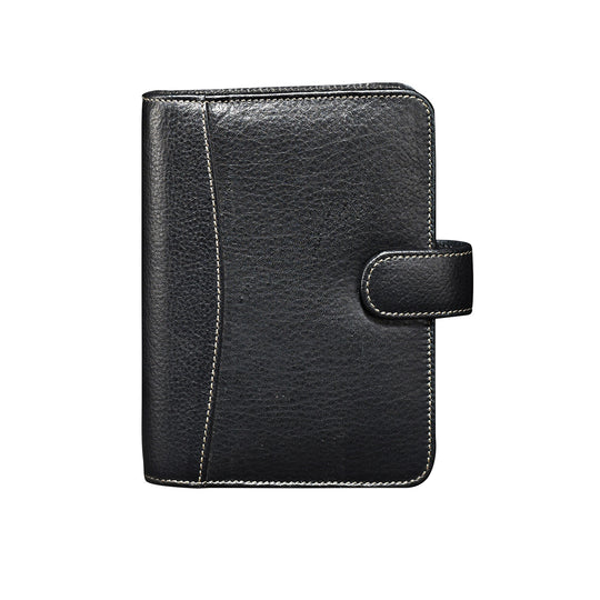 Elan 2025 Personal Leather Organizer - Black