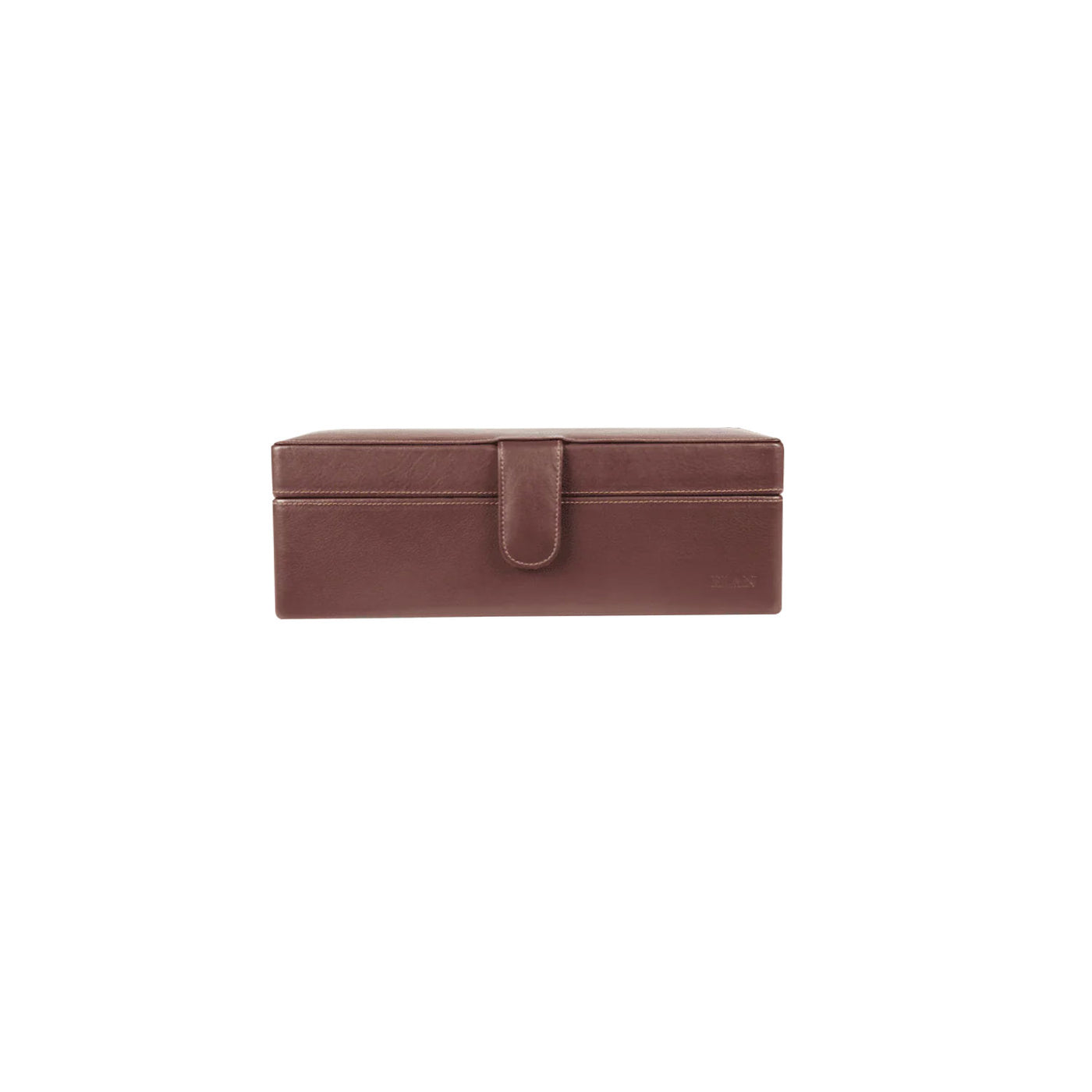 Elan Leather 4 Watch Case - Brown 2