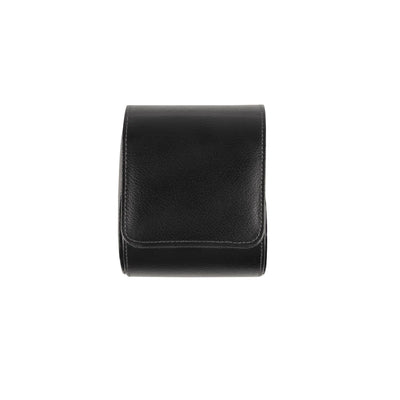 Elan Leather Single Watch Case - Black  2