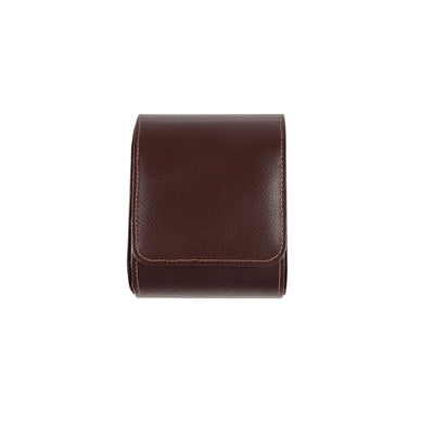 Elan Leather Single Watch Case - Brown 2