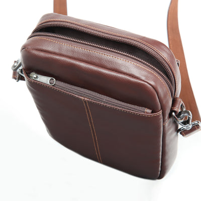 Elan Foam Shoulder Bag - Brown 6