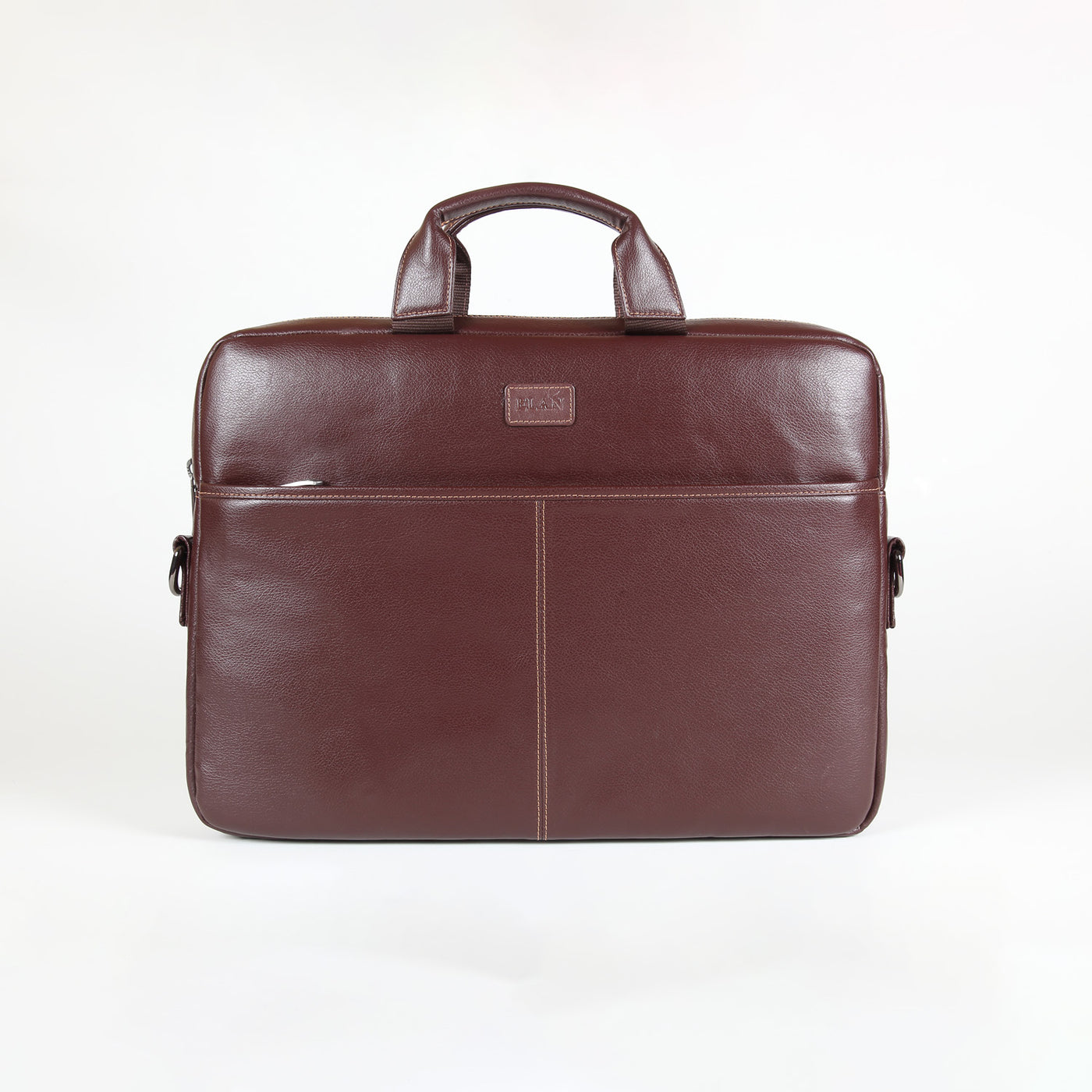 Elan Foam Slim Laptop Bag - Brown 1